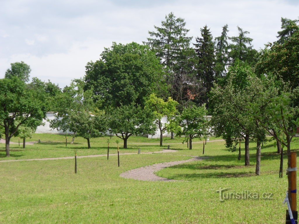 Chrudim - Manastirski vrtovi