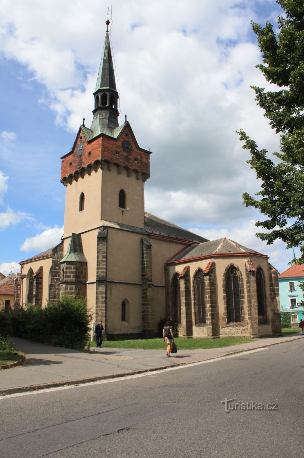 Chrudim - biserica Sf. Catherine