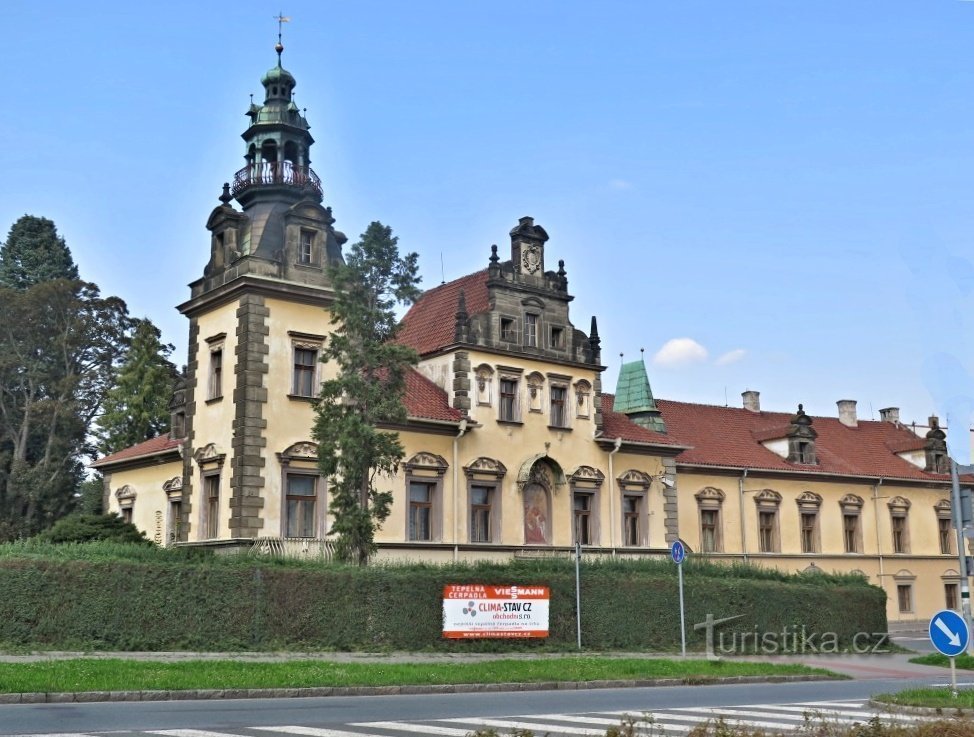 Chrudim - Villa di Wiesner (Neuperský dvůr, Kuchyňkovský dvůr)