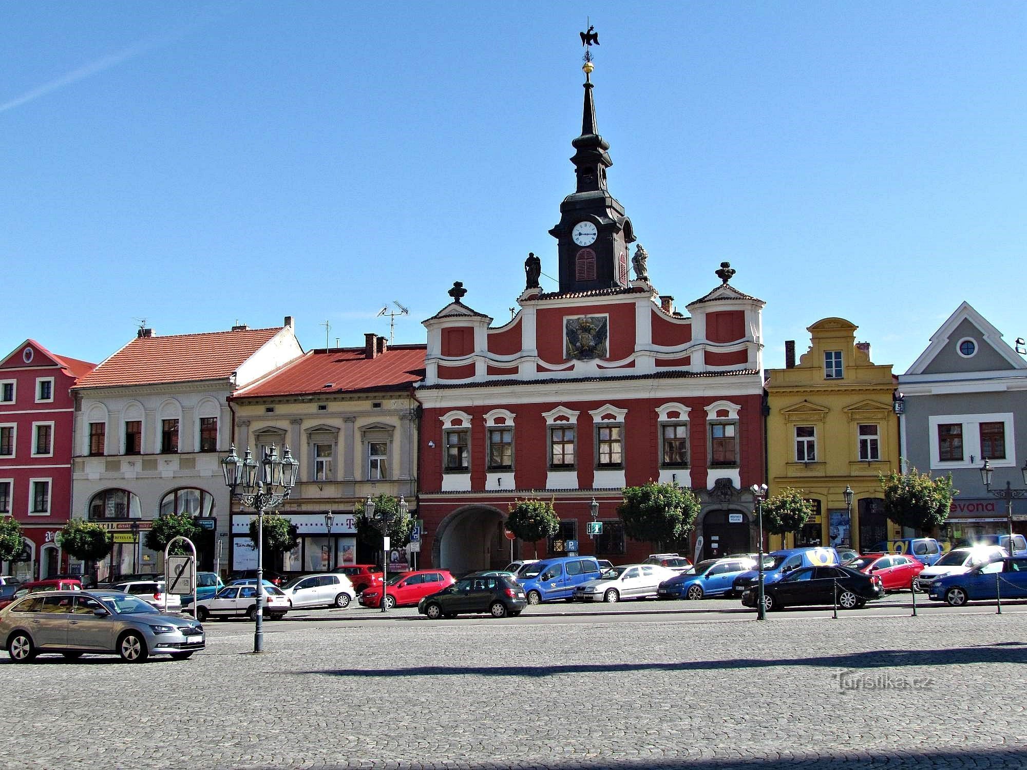 Chrudim old town hall