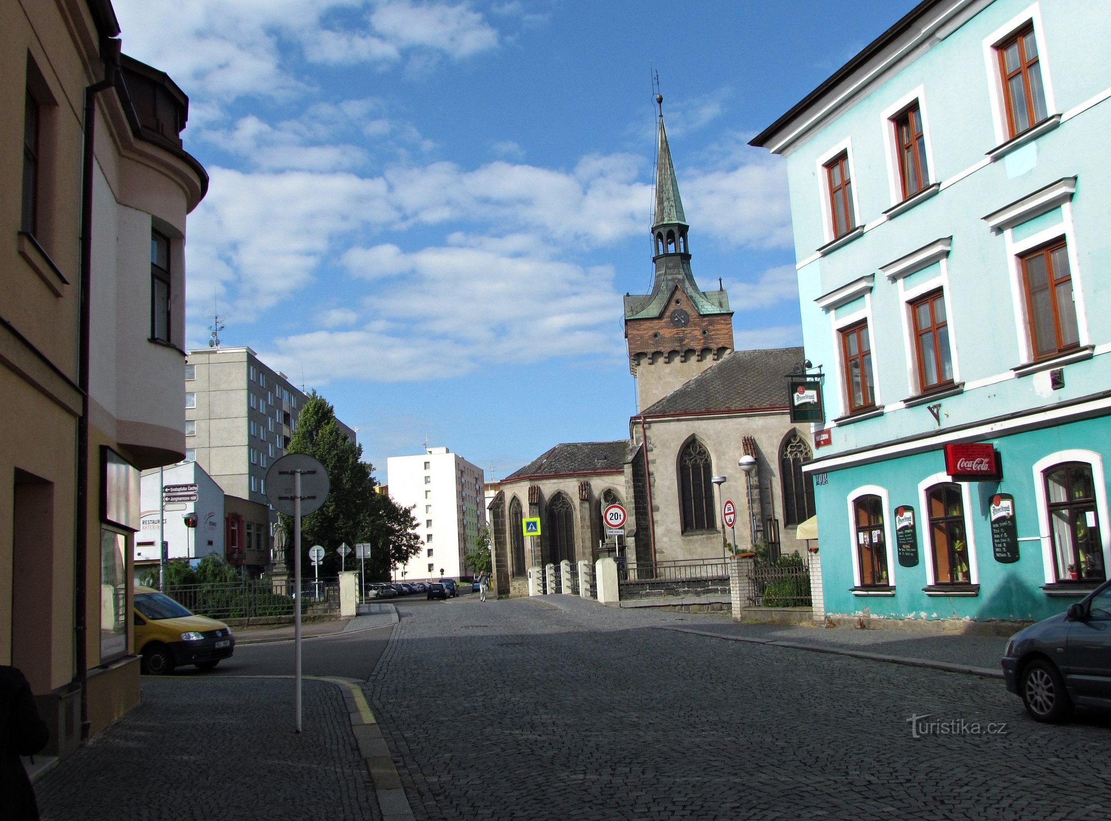 Alexandriai Szent Katalin Chrudim templom