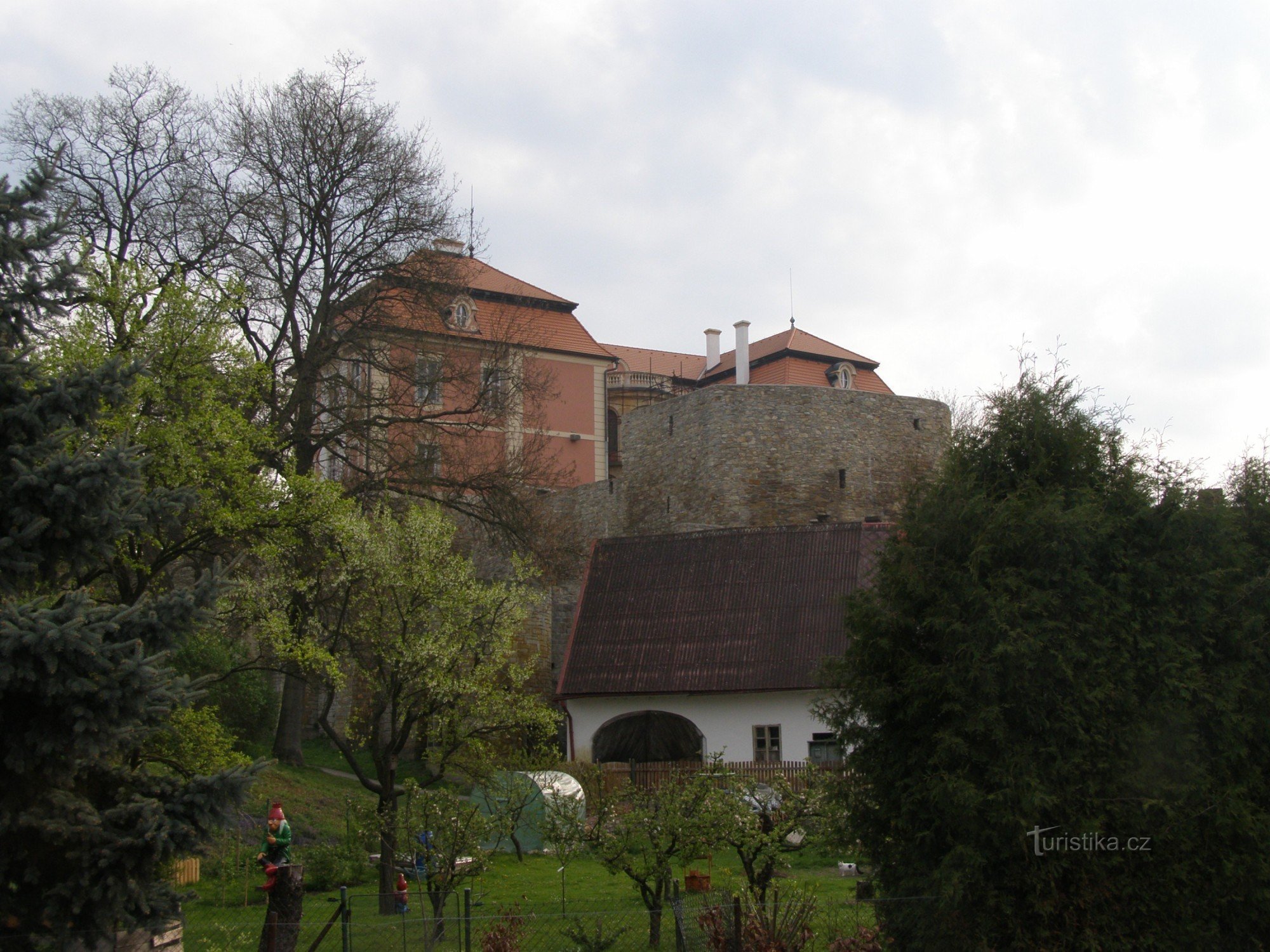 Chvalkovice - κάστρο