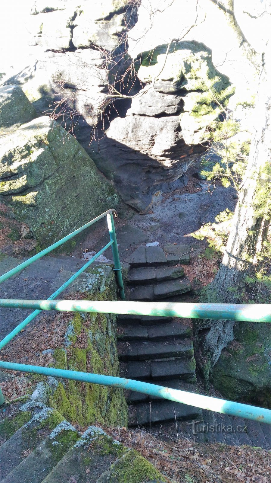 Zickzackfahrt nach Kvádrberk.