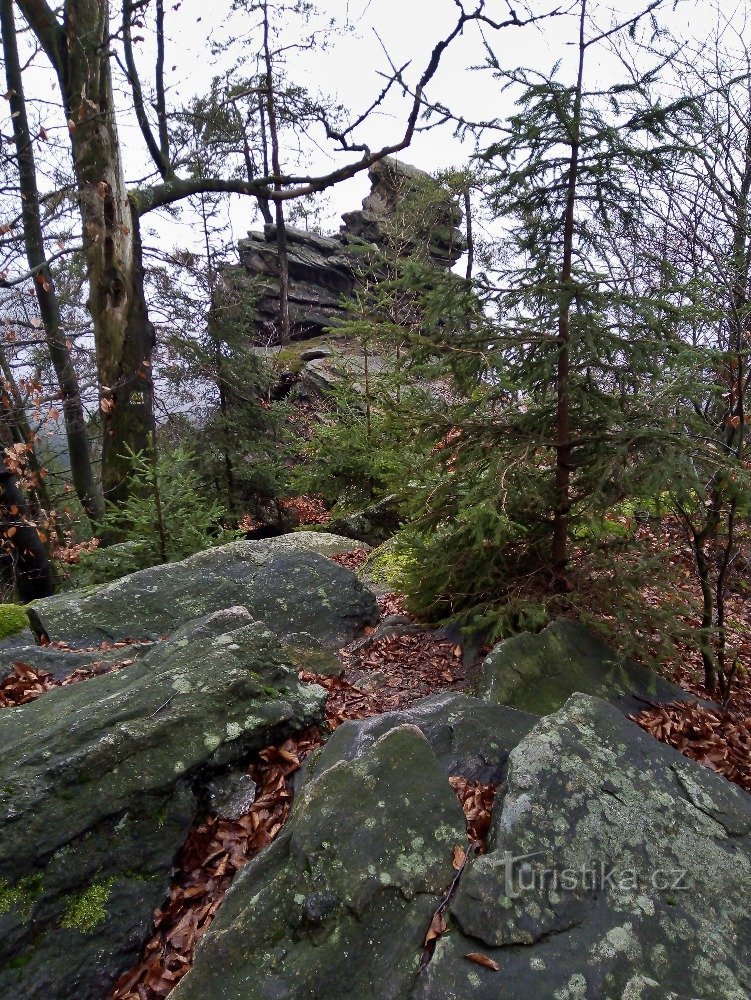 Prosinački cilj: Honeycomb rock