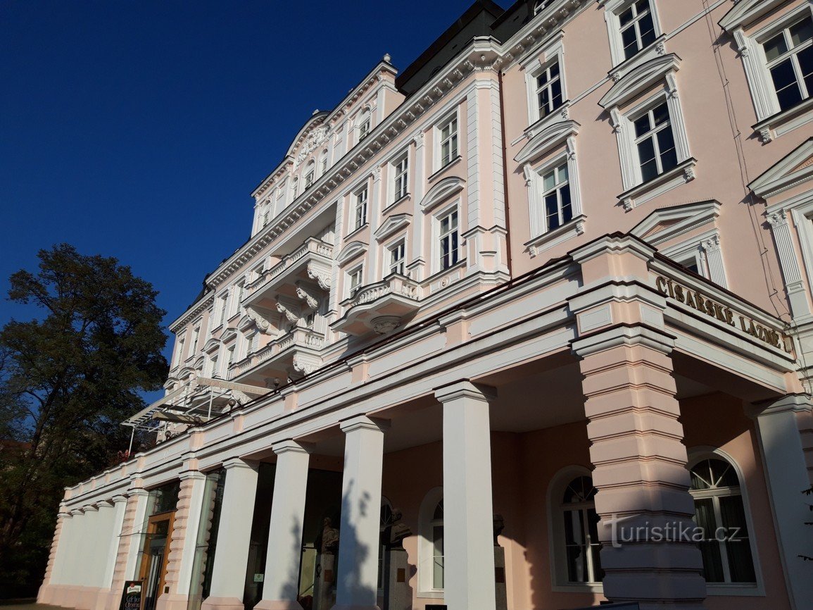 Kaiserbad im Kurort Teplice