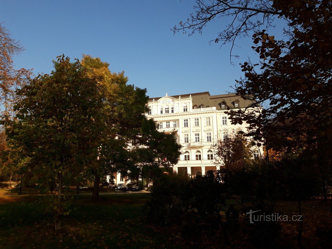 Kaiserbad im Kurort Teplice