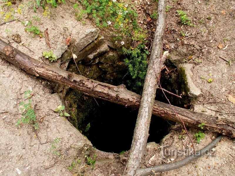 Water cistern at Obřany Castle