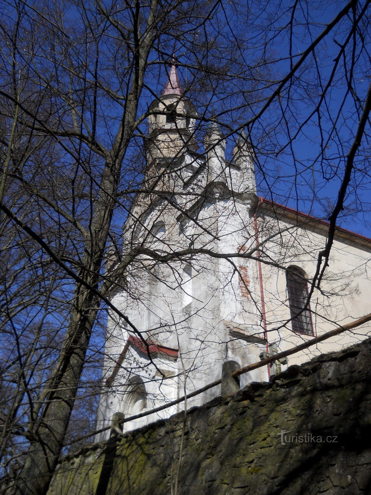 Cizkrajov - église de pèlerinage Notre-Dame de Montserrat