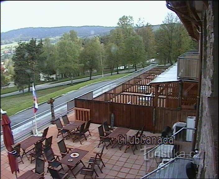 Club Canada (foto použito z webkamery provozovatele http://www.clubcanada.eu)