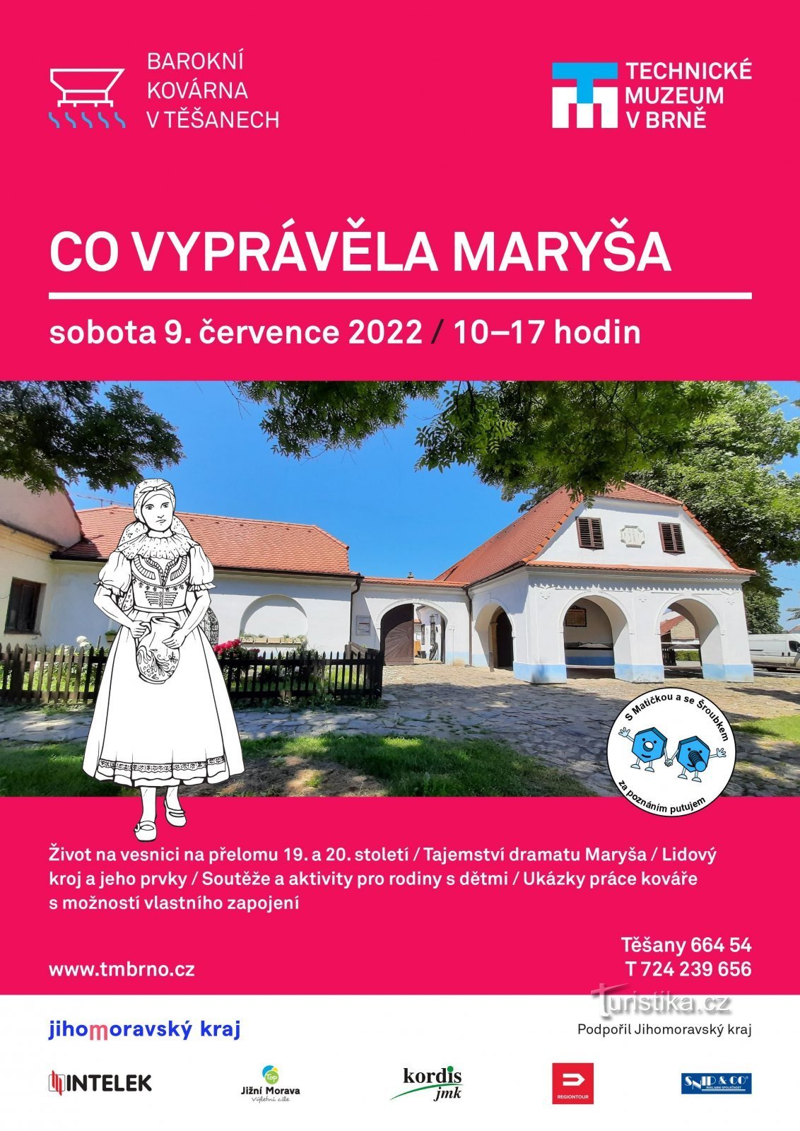 Τι είπε η Maryša - διασκεδάστε και μάθετε με τα παιδιά στο μπαρόκ σφυρηλάτηση στο Těšany