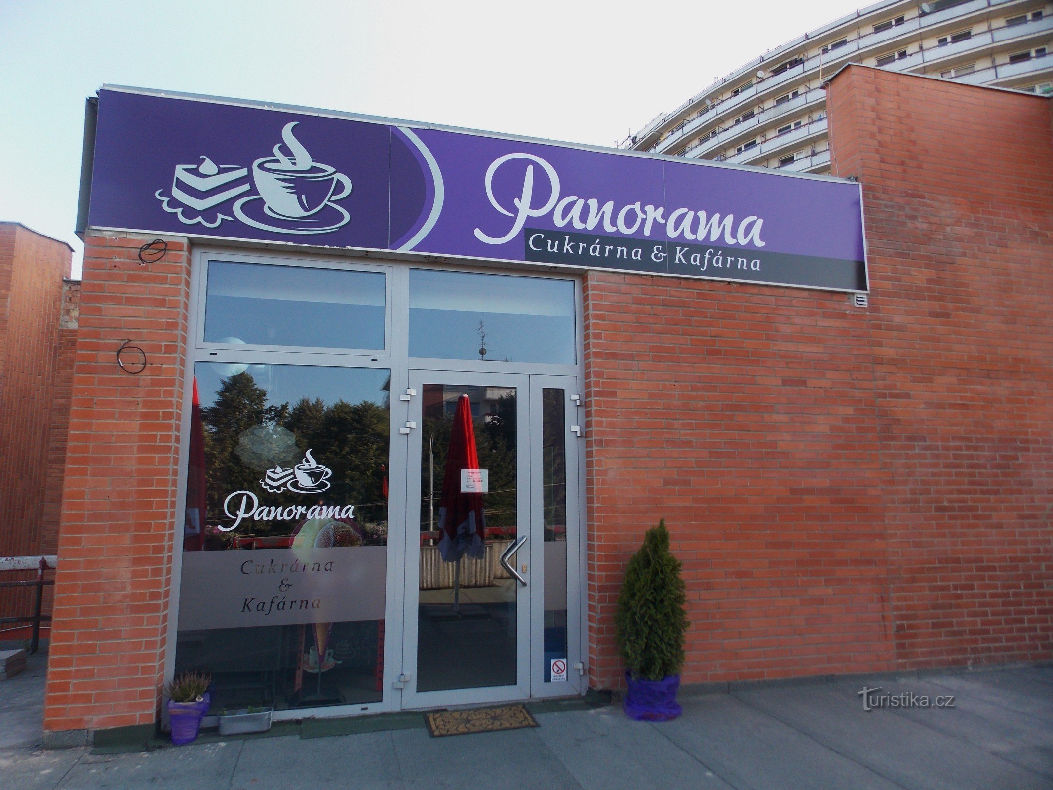 Confitería - Café Panorama en Zlín