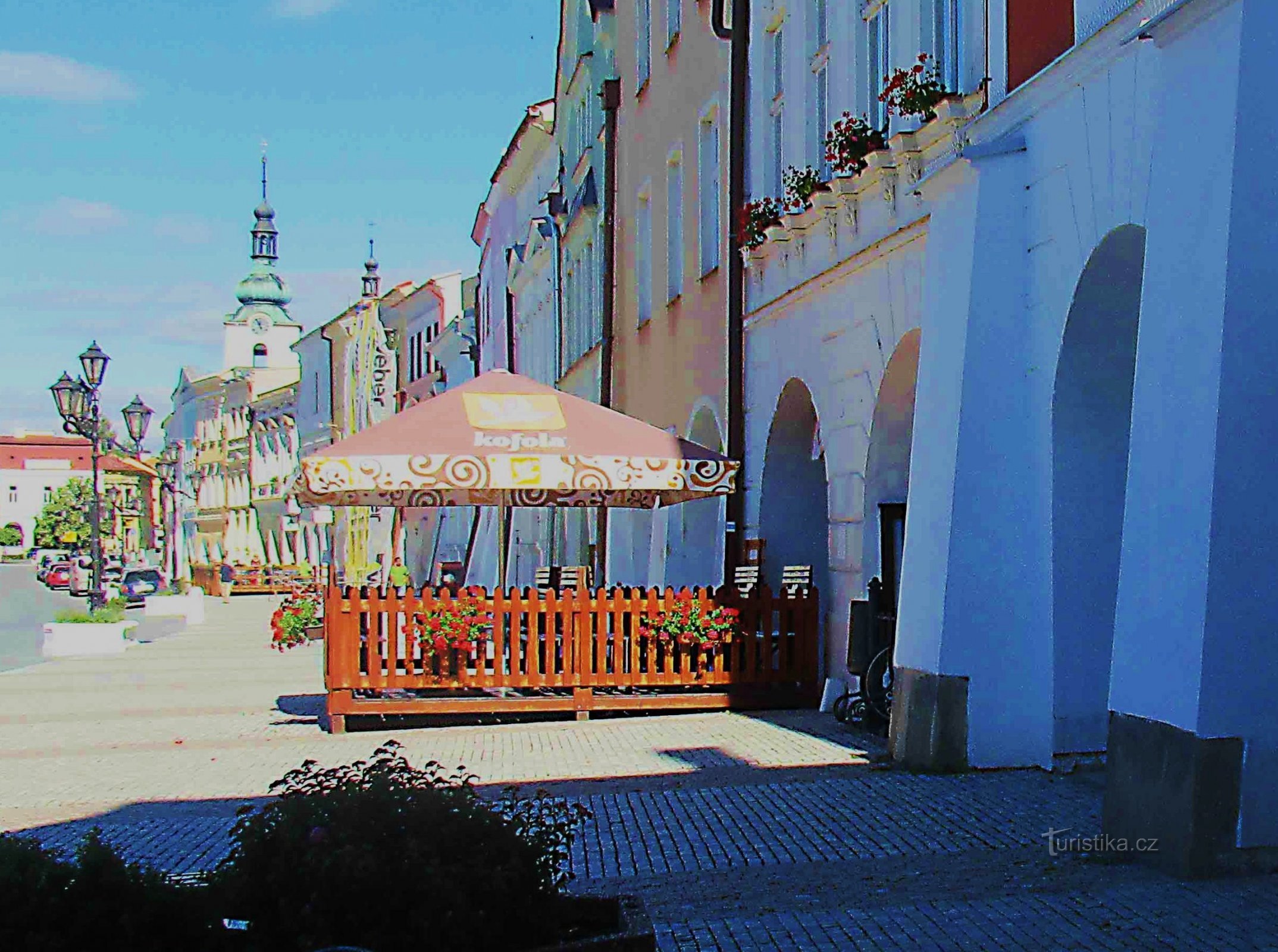 Cofetăria Ruměnka din Svitavy