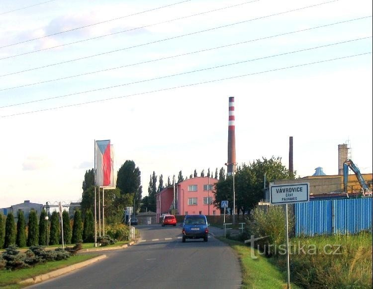 Zuckerfabrik in Palhanec