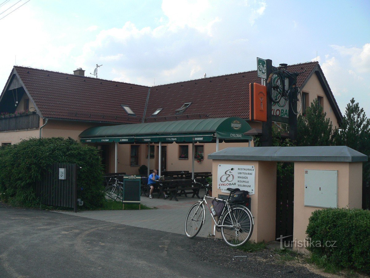 Cyklobar w miejscowości Dobra u Frýdek - Místek