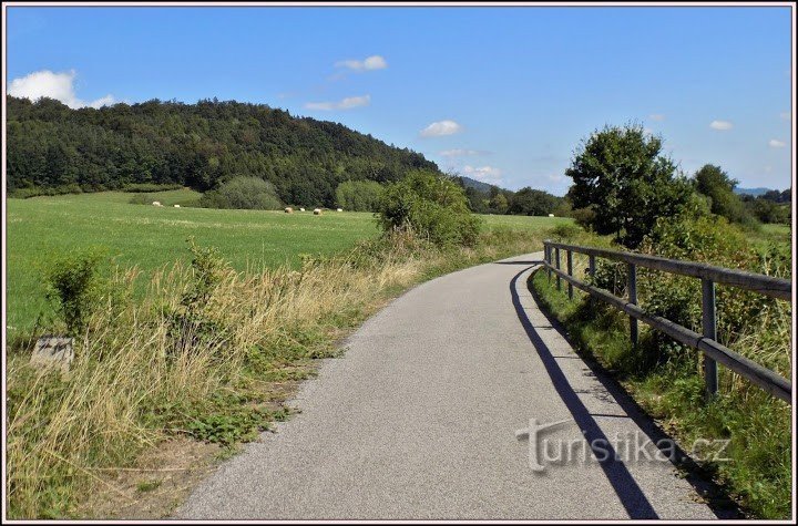 Piste cyclable Česká Lípa - Kamenický Šenov