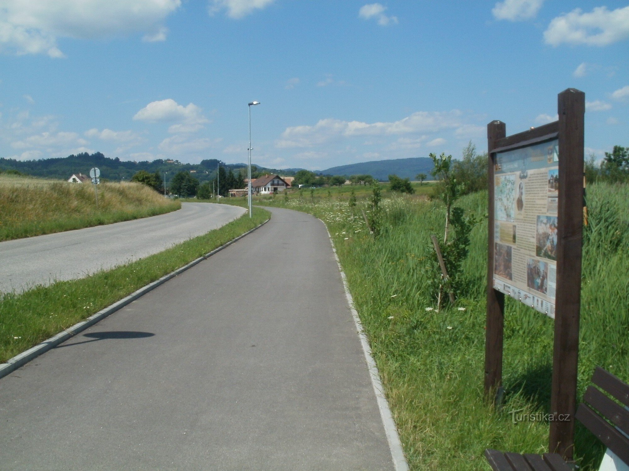 Radweg Holín - Jičín