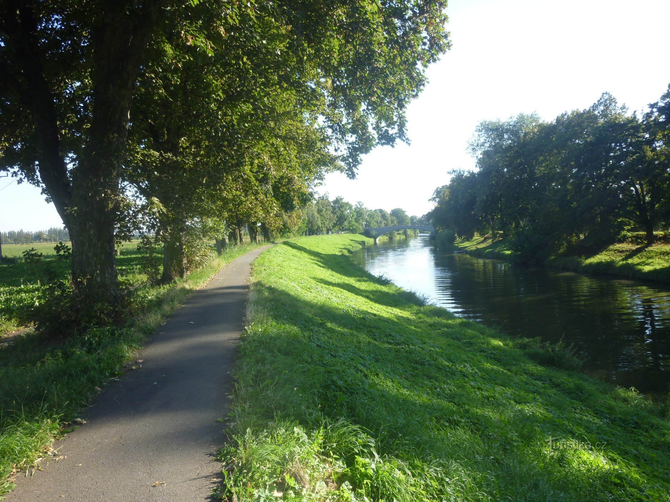 Cycle path Hradec Králové - Kuks