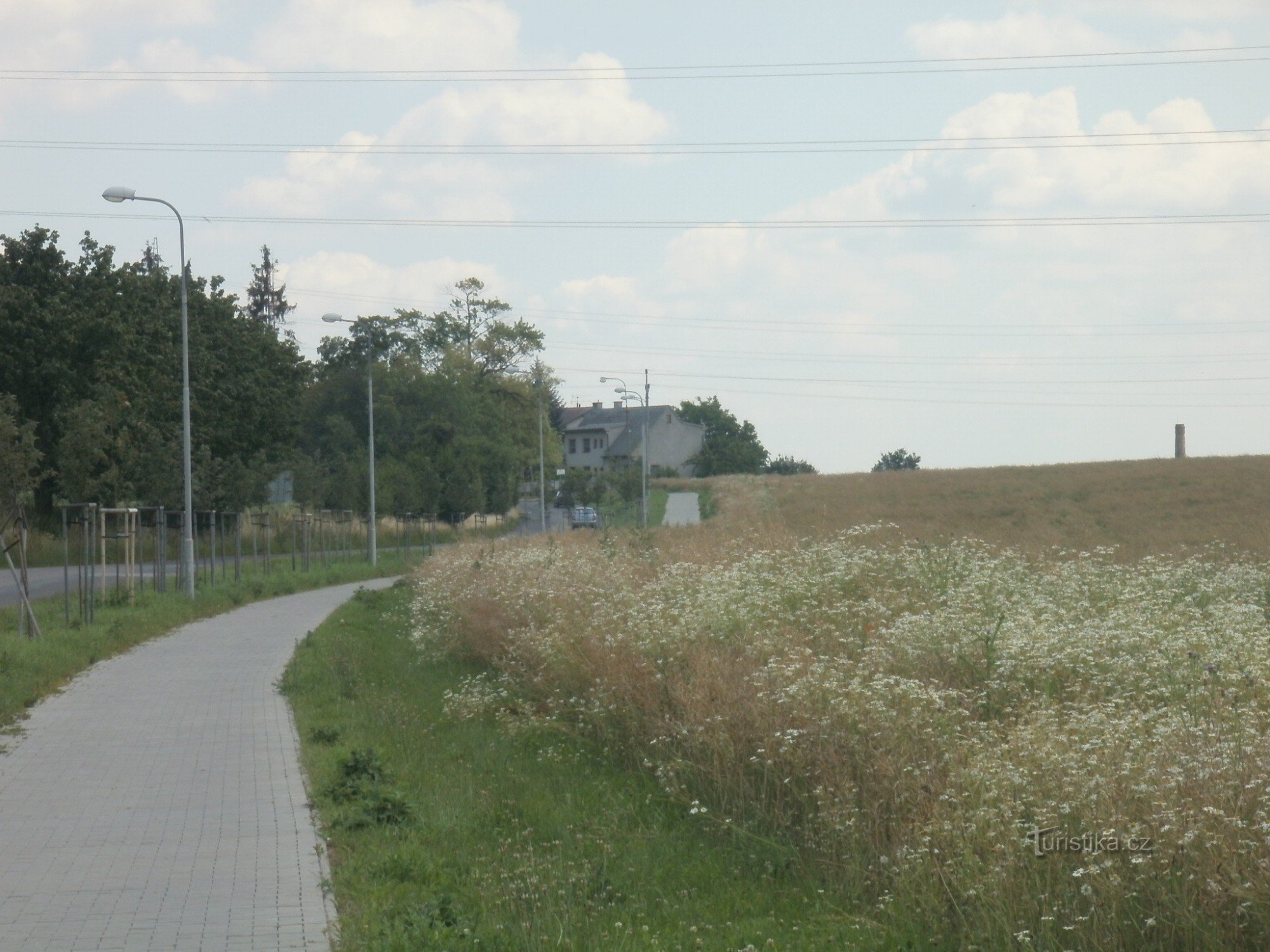 biciklistička staza Jičín - Popovice