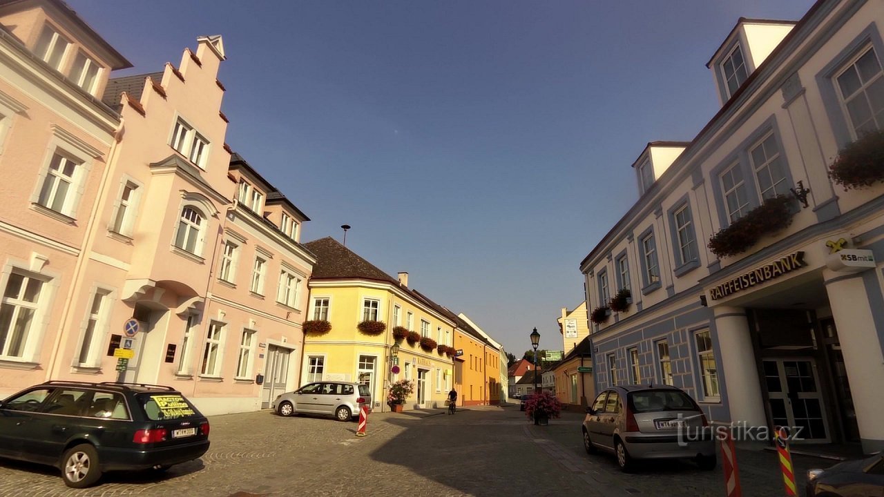 Jihlava - Třebíč - Raabs ścieżka rowerowa, odcinek Třebíč - Raabs