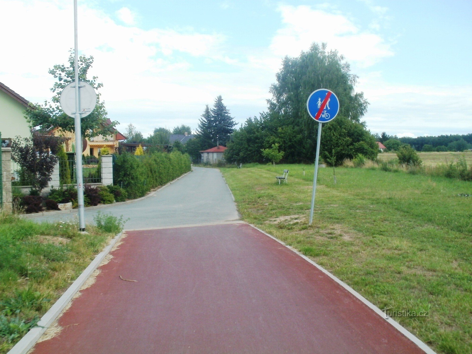 Cykelväg Malšova Lhota - Malšovice