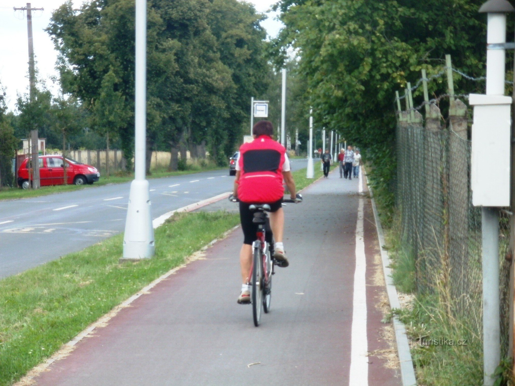 cykelväg Malšovice - Malšova Lhota