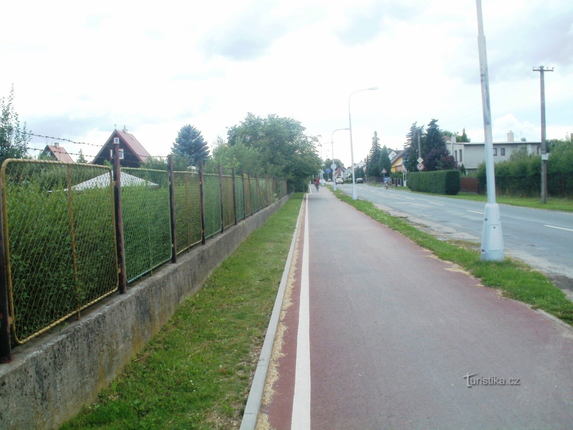 cykelväg Malšovice - Malšova Lhota