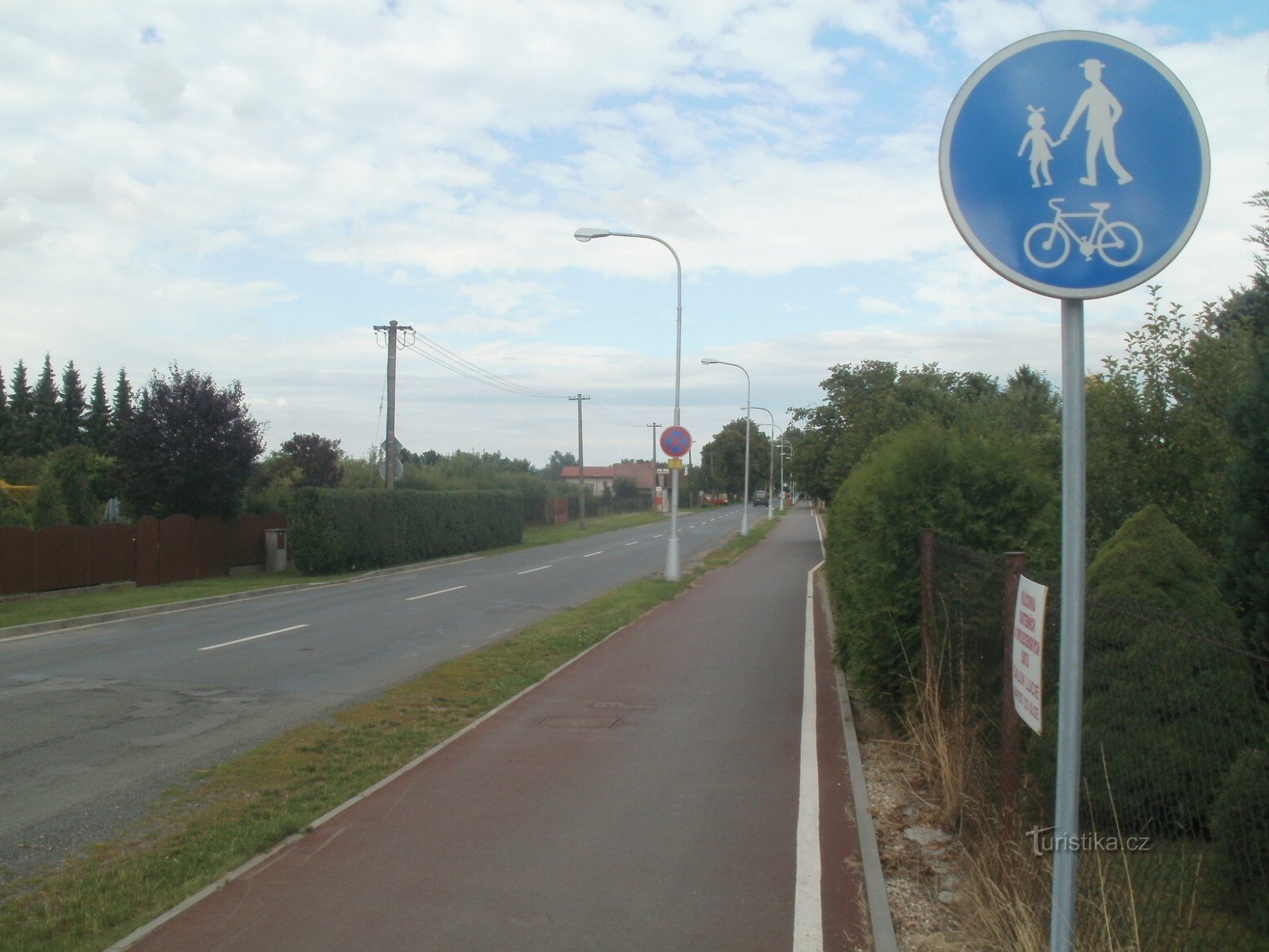 cykelväg Malšovice - Malšova Lhota