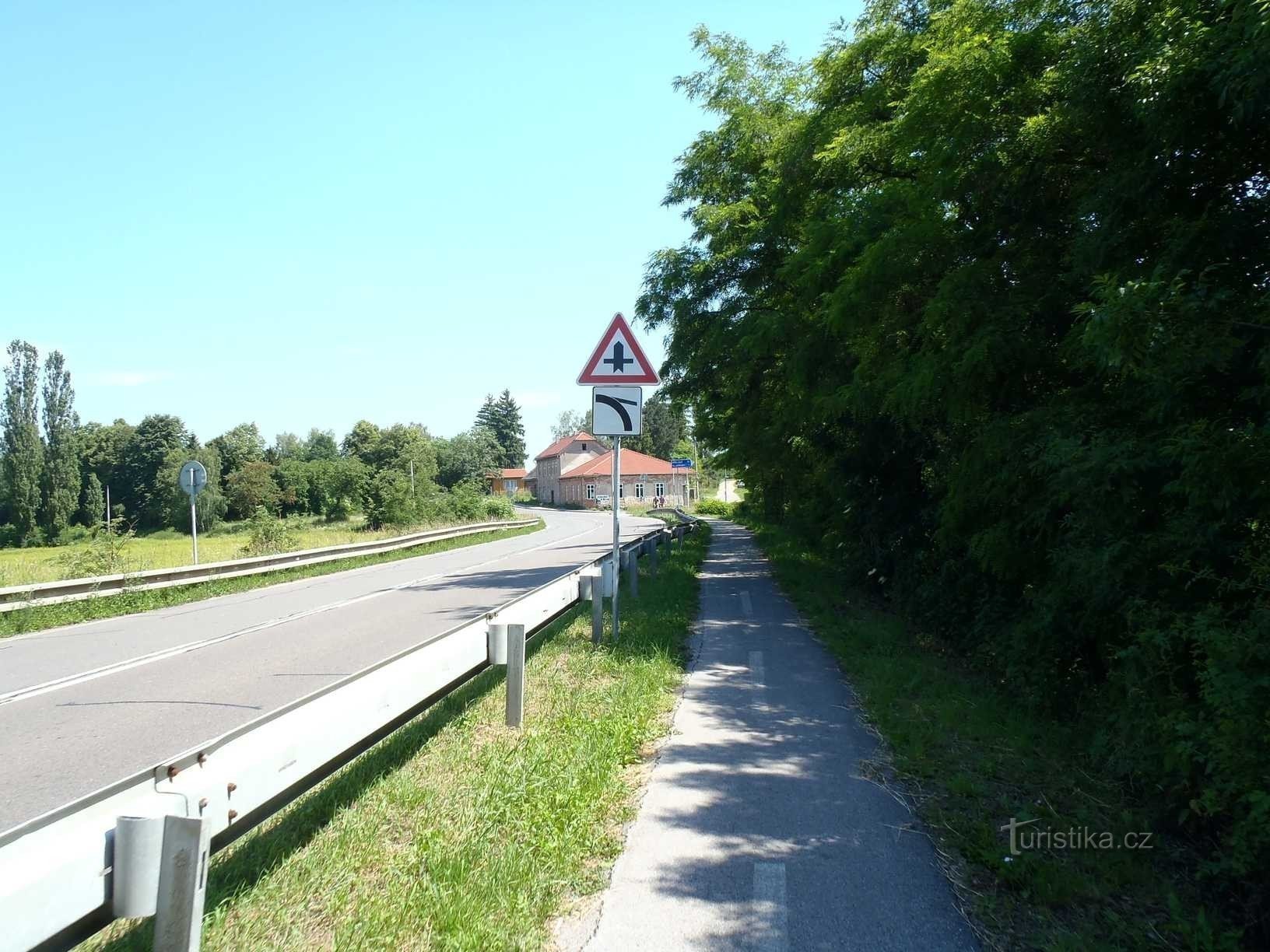 Piste cyclable entre Chlumec nad Cidlina et Skalka - 16.6.2012