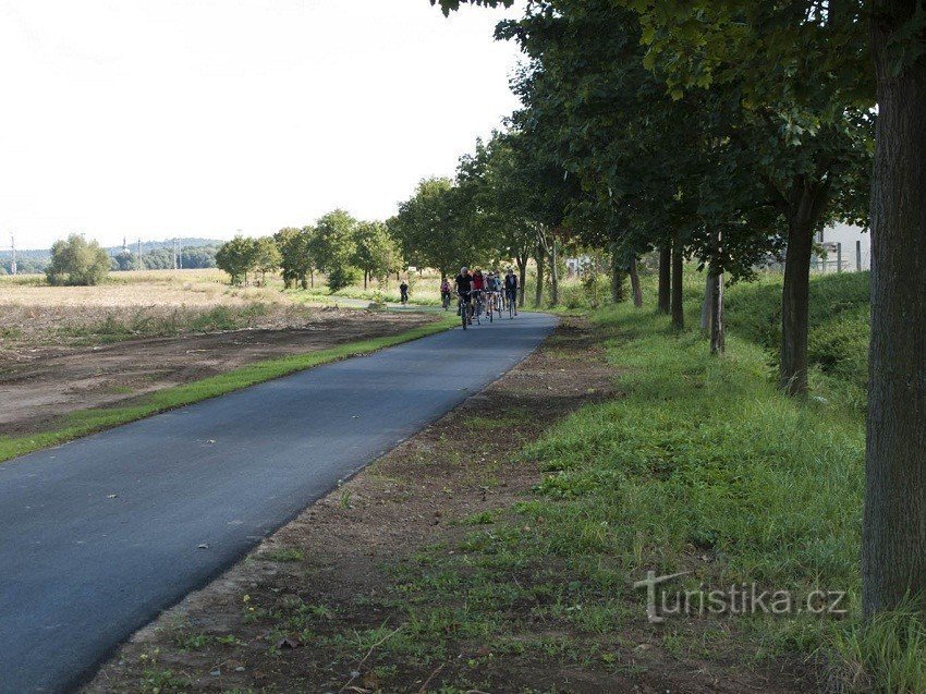 Mohelnice - Moravičany cykelsti