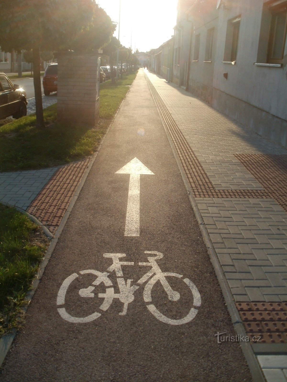 Radweg Nový HK - Kluky