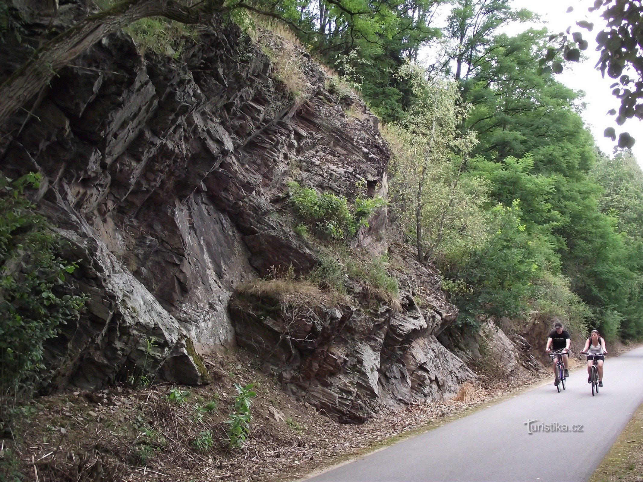 Radweg entlang der alten Eisenbahnlinie (Přibyslav – Sázava)