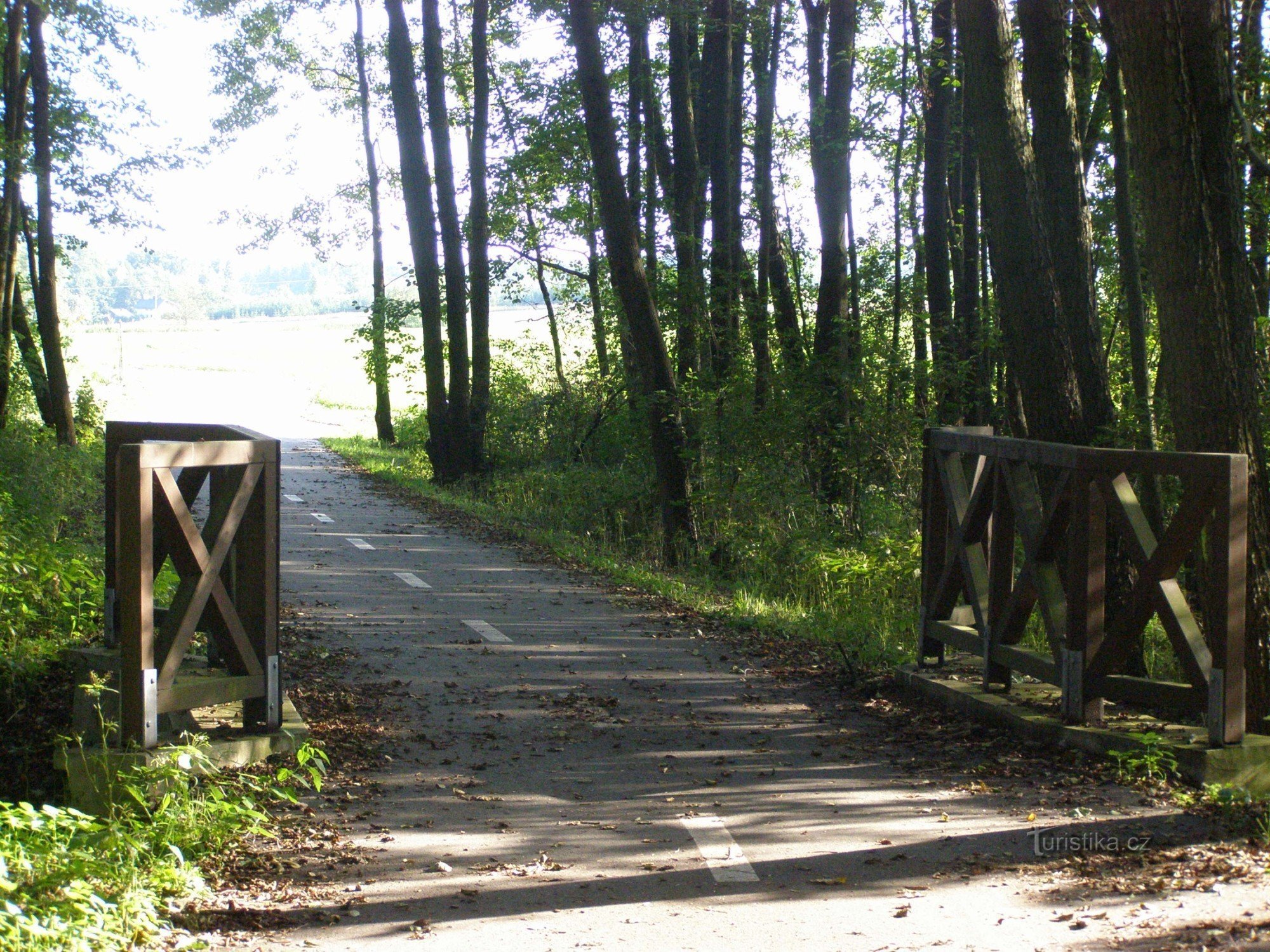 Veliny - Carril bici de Borohrádek