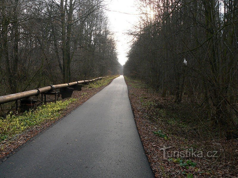 Đường đi xe đạp Vratimov - Paskov