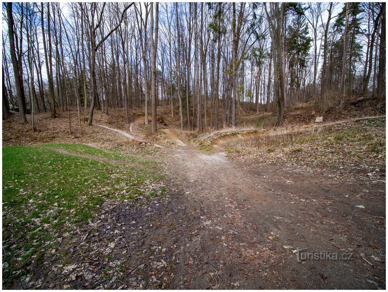 Cykelstier under Tulinka