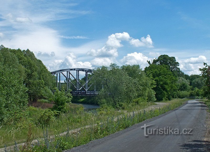 Pista ciclabile, tratto Paskov - Sviadnov