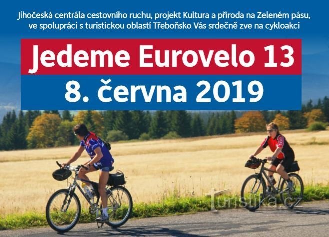 Cykloturisté vyjedou na Eurovelo 13