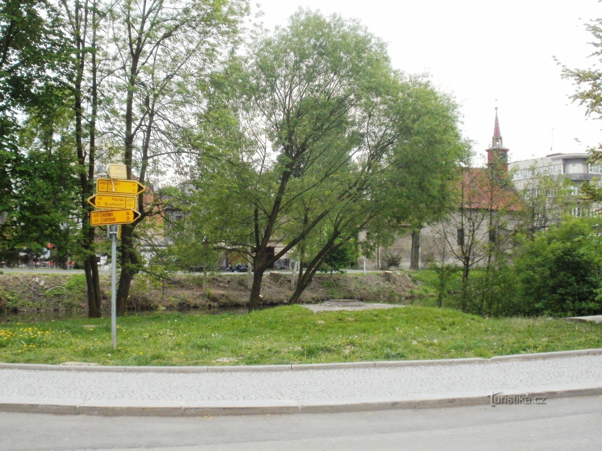 crocevia cicloturistico - Havlíčkův Brod - vicino ai mulini