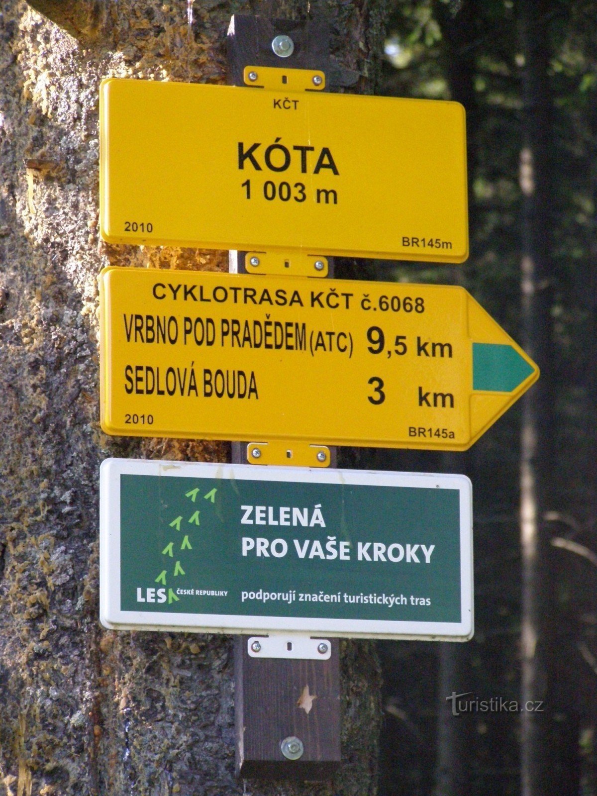 cyclotourist crossroad - Kóta