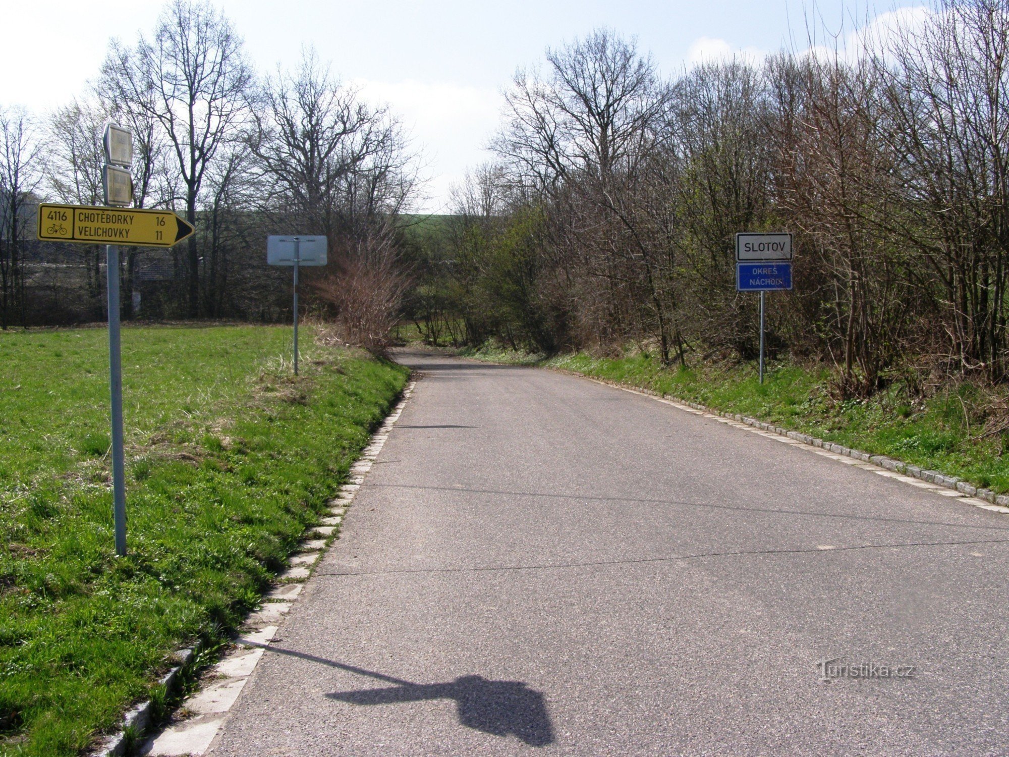 Cruce ciclista Kuks, detrás del hospital