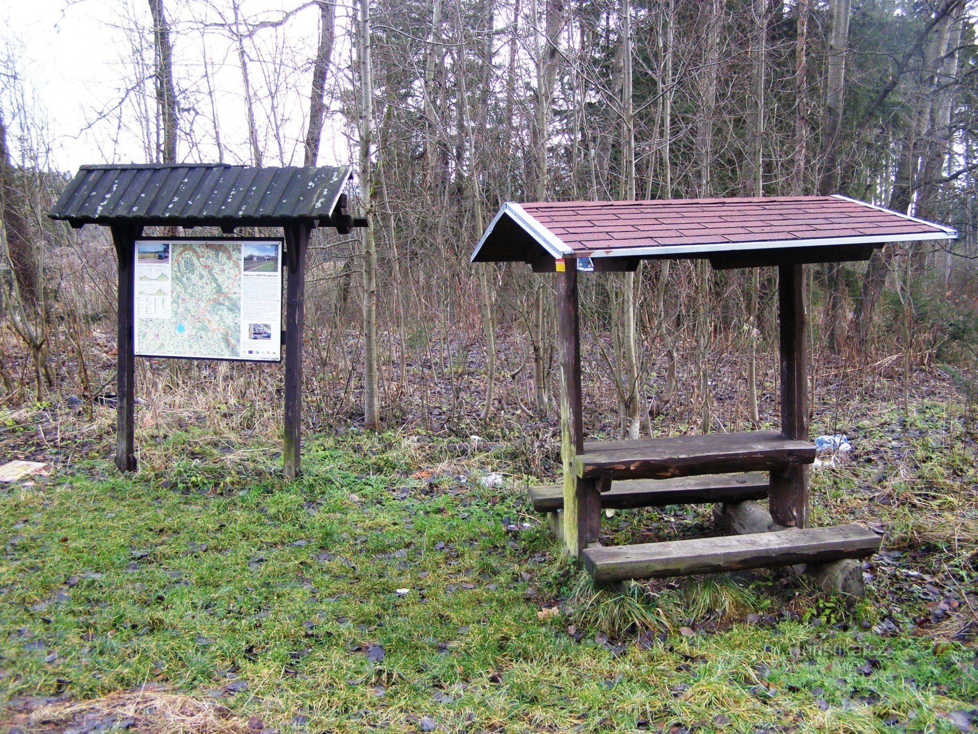 cykloturistväg - Pod Pasy