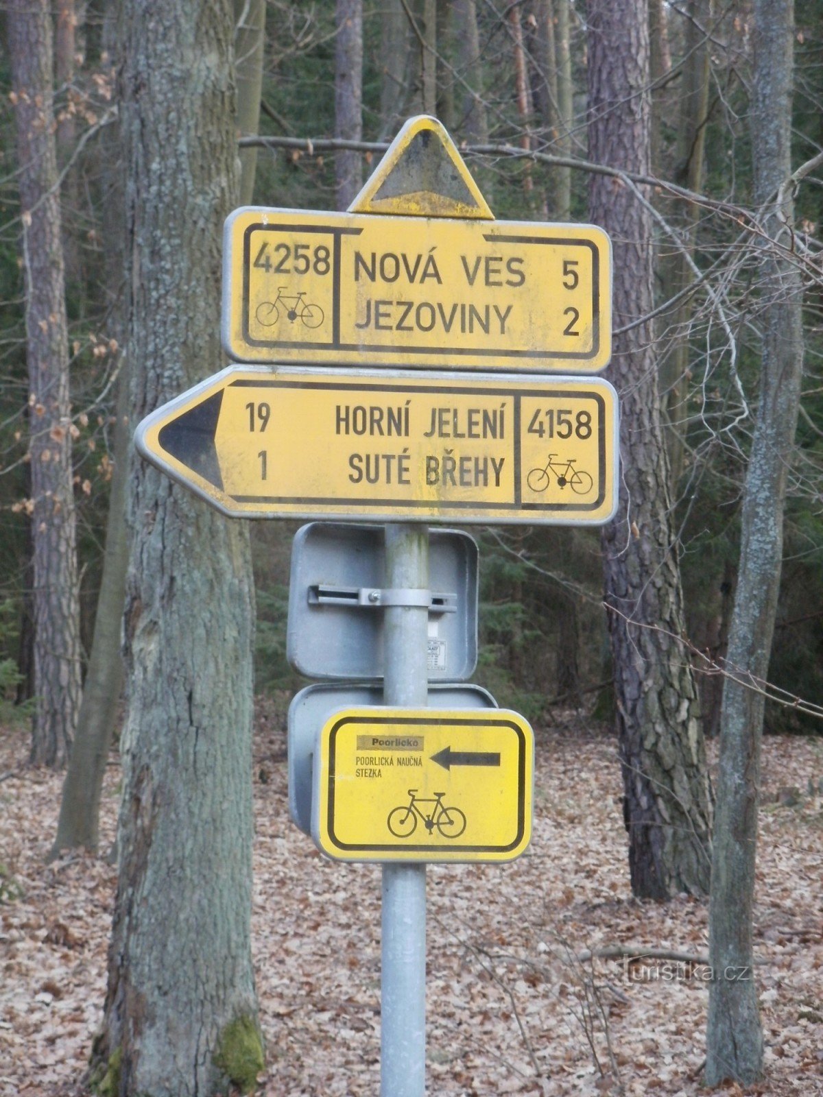 le carrefour cyclable de Přívratka