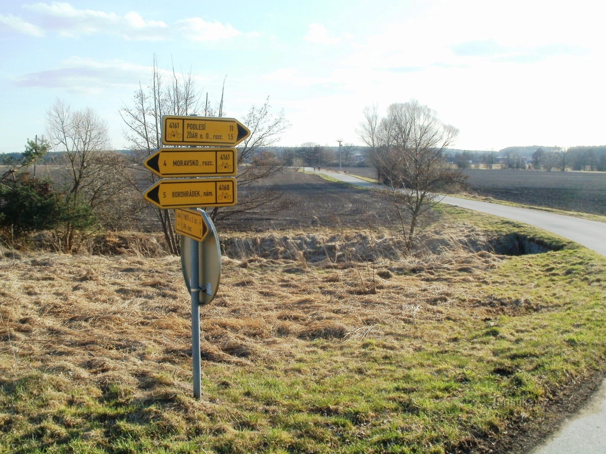 Fahrradknotenpunkt U Světlá