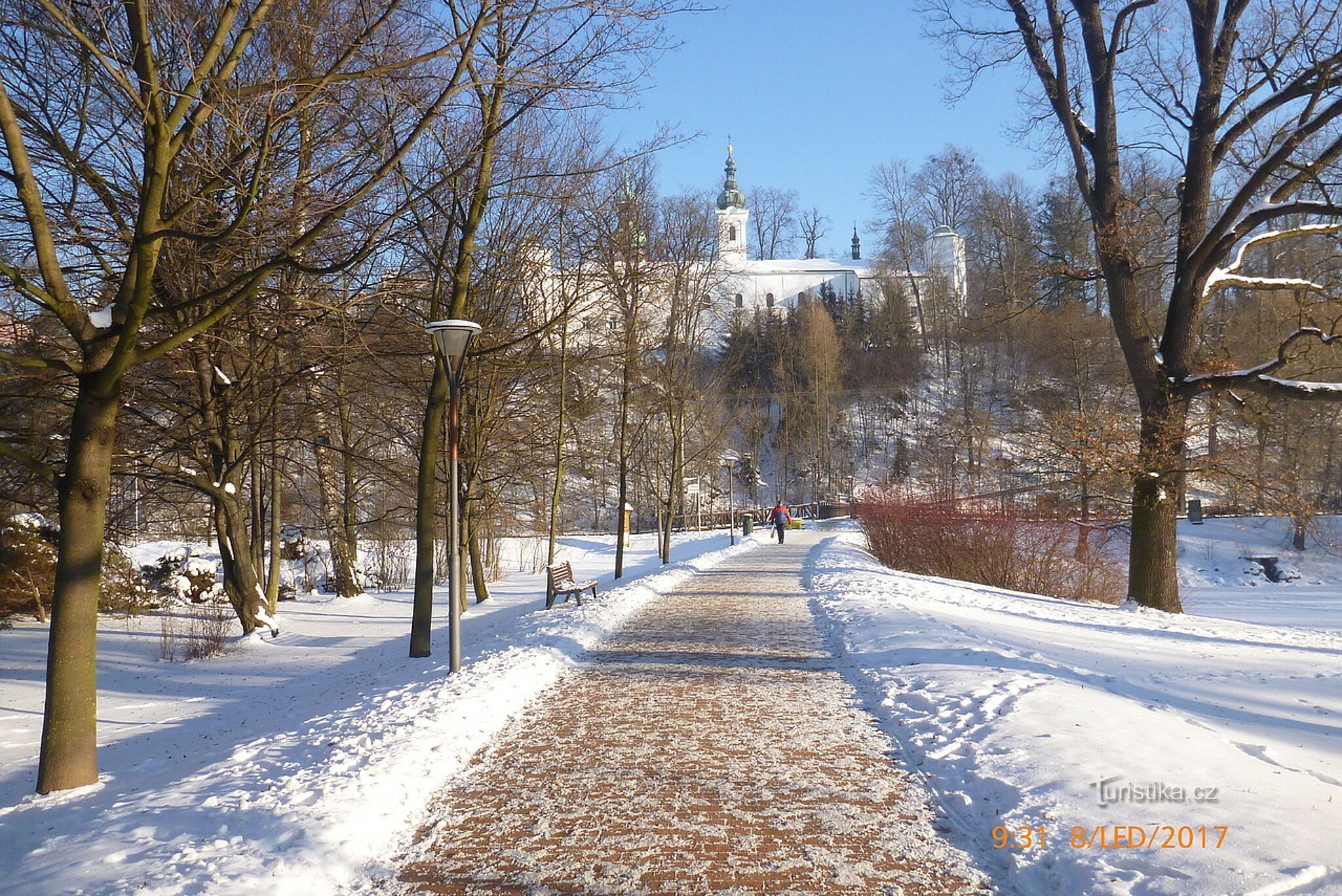 Radtour von Ostravice nach Vsetín und schließlich nach Ostrava, Teil III, Haltestelle Vsetín.