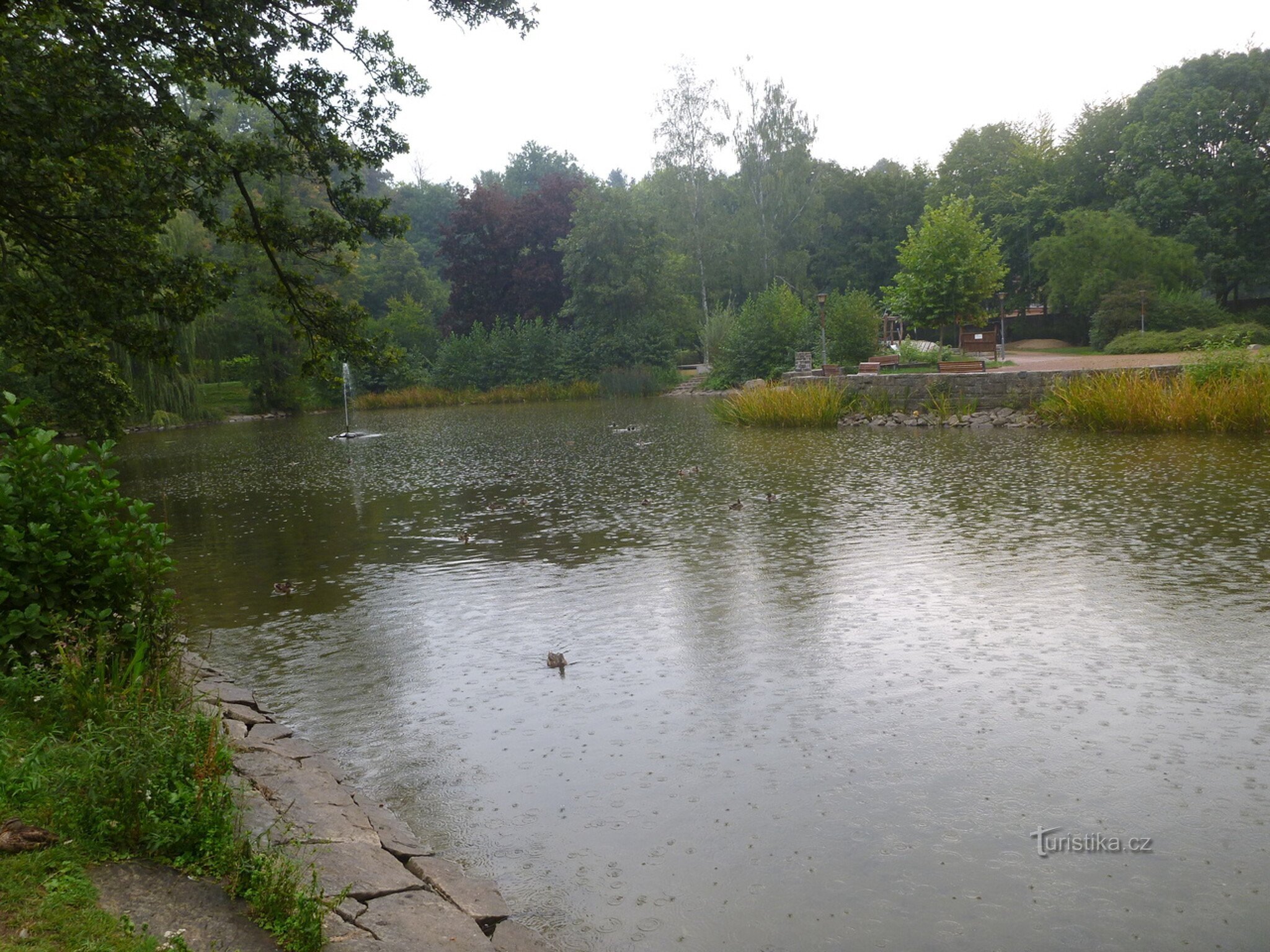 Kolesarska vožnja od Ostravice skozi Velké Karlovice do Vsetína in končno do Ostrave, zaključek.