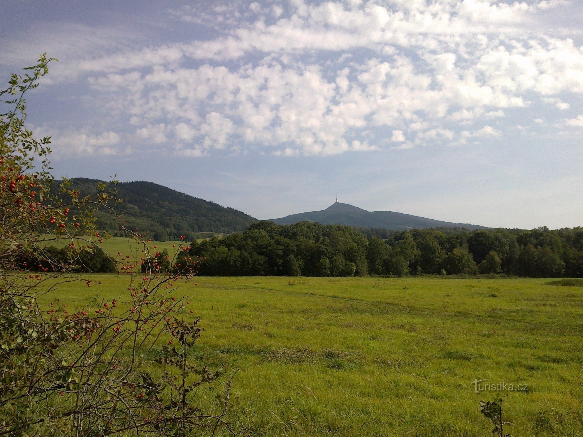 Excursion à vélo à Ještěd.