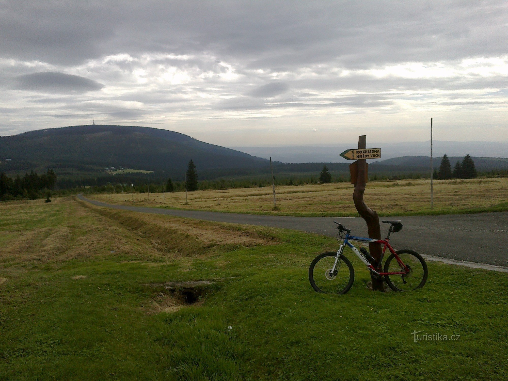 Cykeltur til Luční bouda.