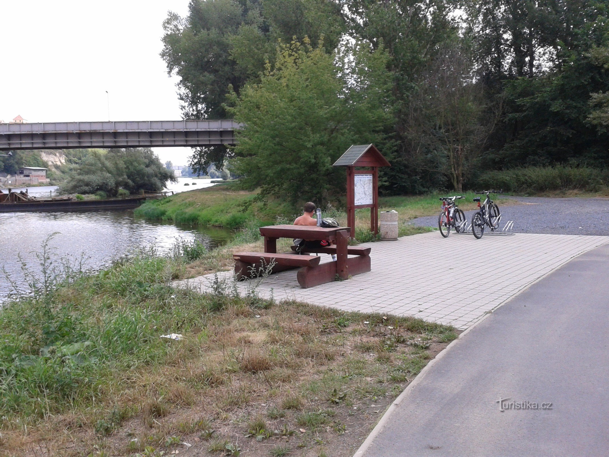 Viaje en bicicleta a lo largo del Elba desde Mělník hasta Stará Boleslav