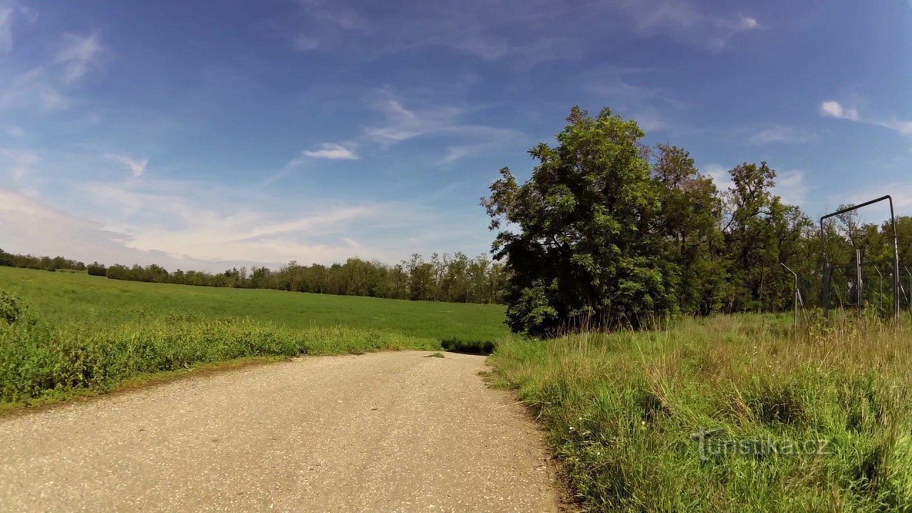 Cykeltur fra Židlochovice via Vojkovice, Rajhrad og Opatovice tilbage til Židlochovice