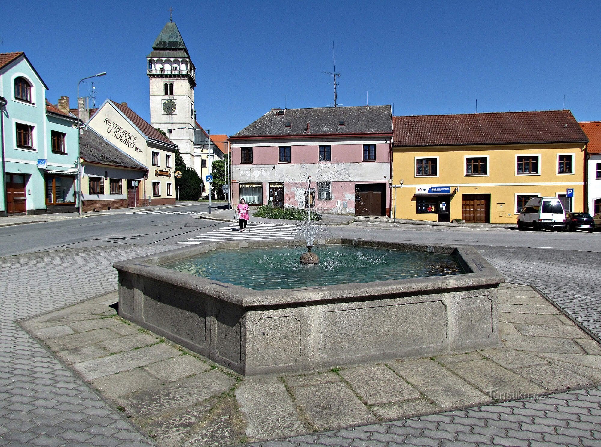 Dačice - Havlíčkovo námestie