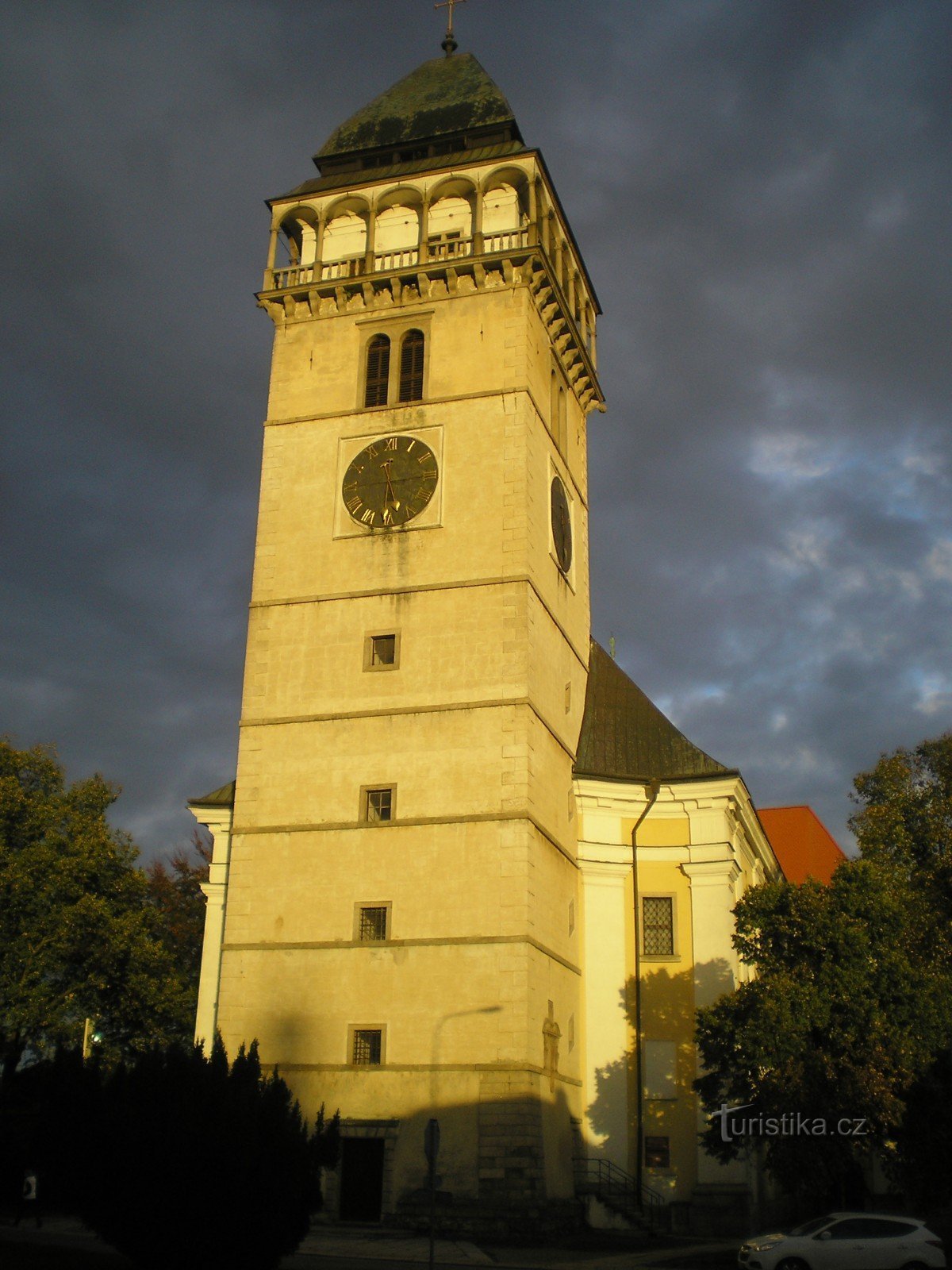Dačice - Tháp Phục hưng